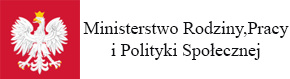 Logo Ministerstwa Rodziny Pracy i Polityki Społecznej